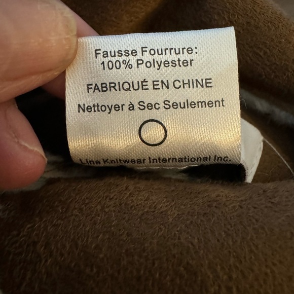 John & Jenn Faux Suede / Faux Fur Super soft long vest Sz Small great condition - Picture 6 of 7